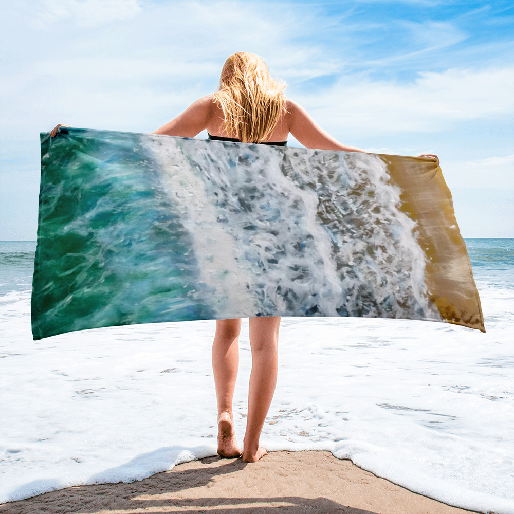 Beach Towel Waves